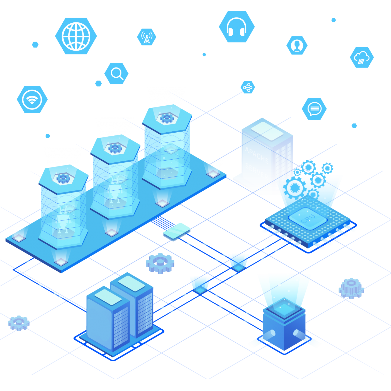 Enterprise hosting td web services